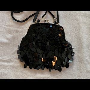 Sequin cocktail bag